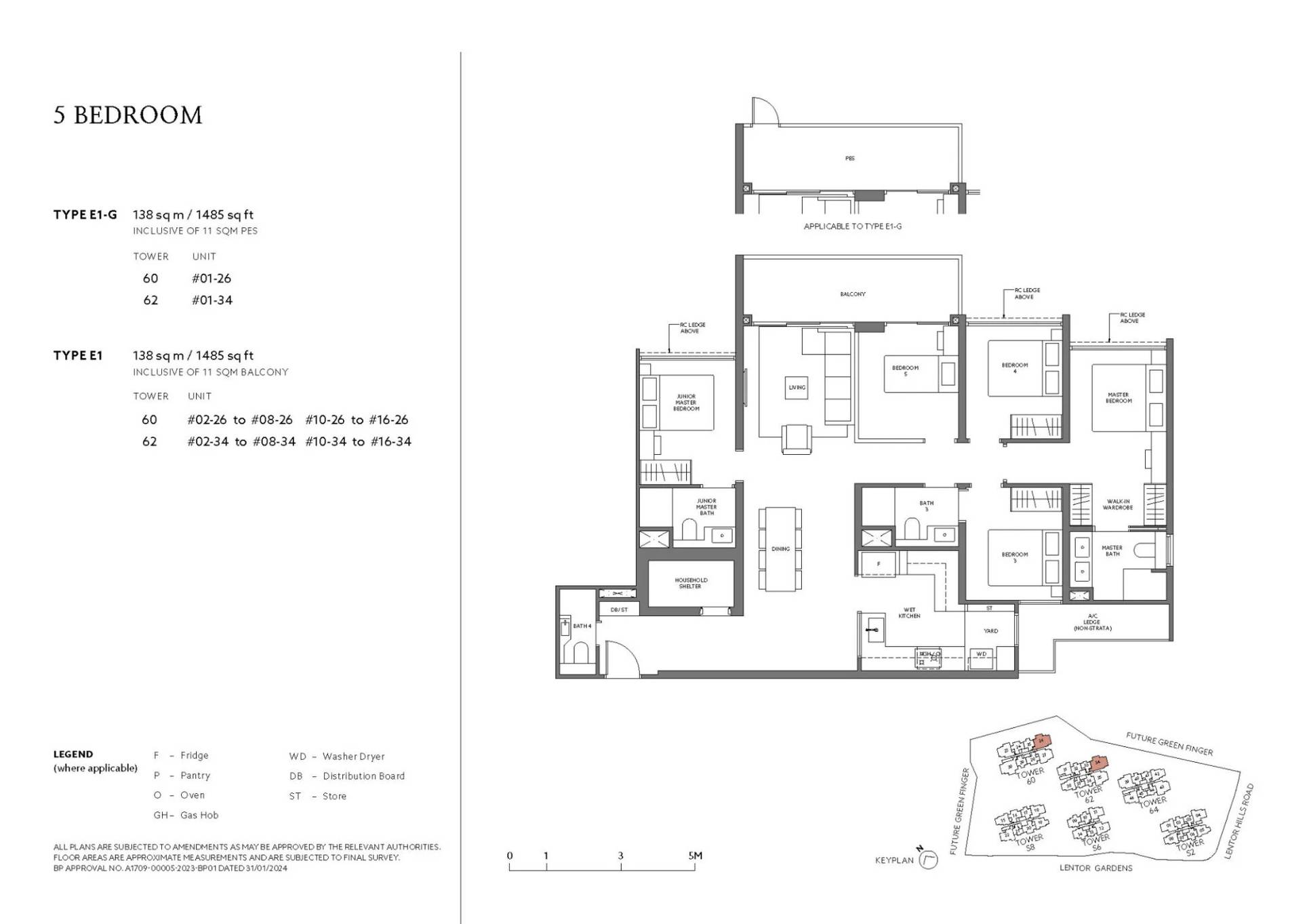 Lentor Mansion floorplan